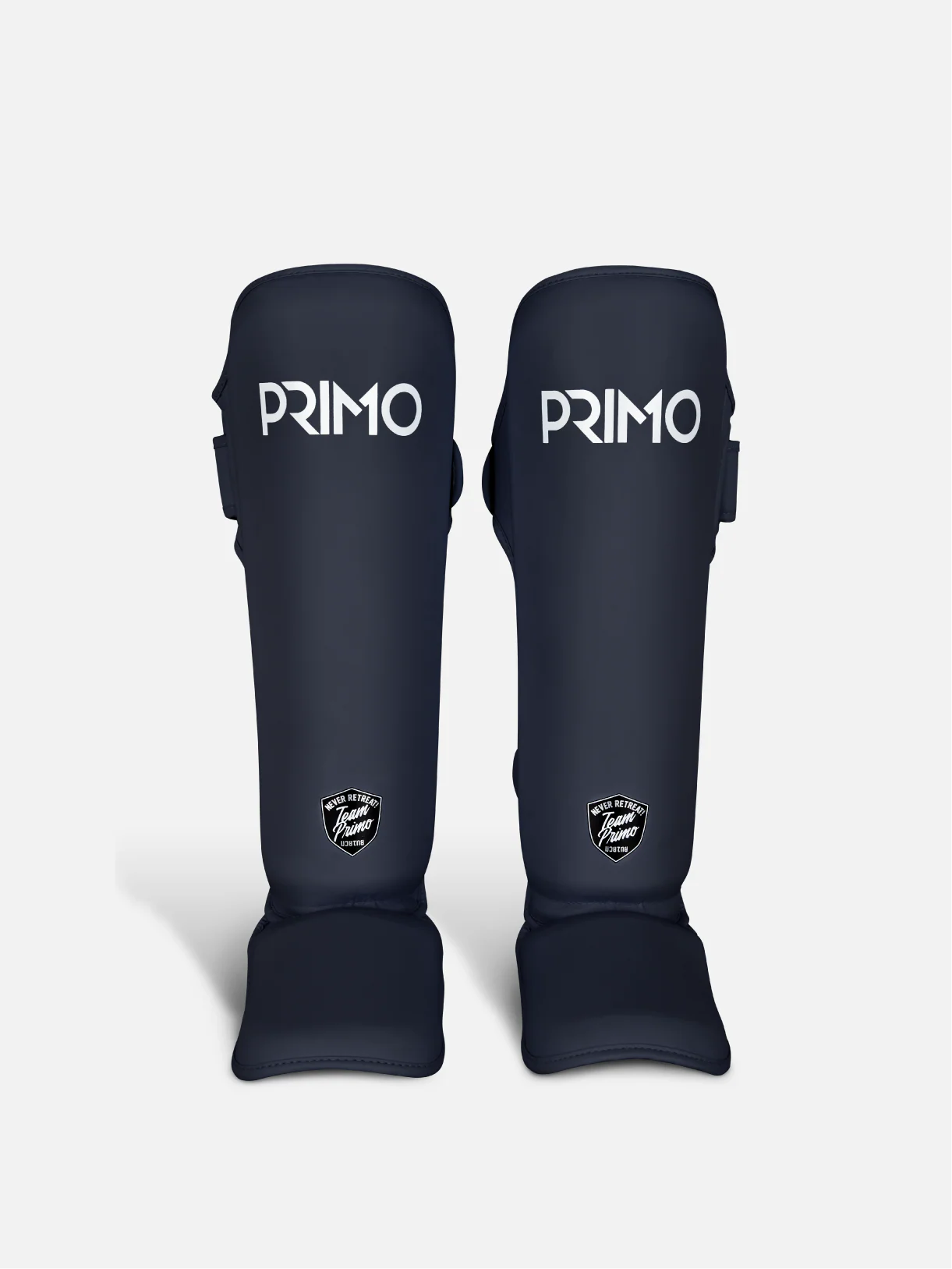 primo-fight-wear-official-classic-muay-thai-shinguard-navy-blue-1203315569 Canilleras Clásicas Muay Thai - Navy Blue - Imagen 1