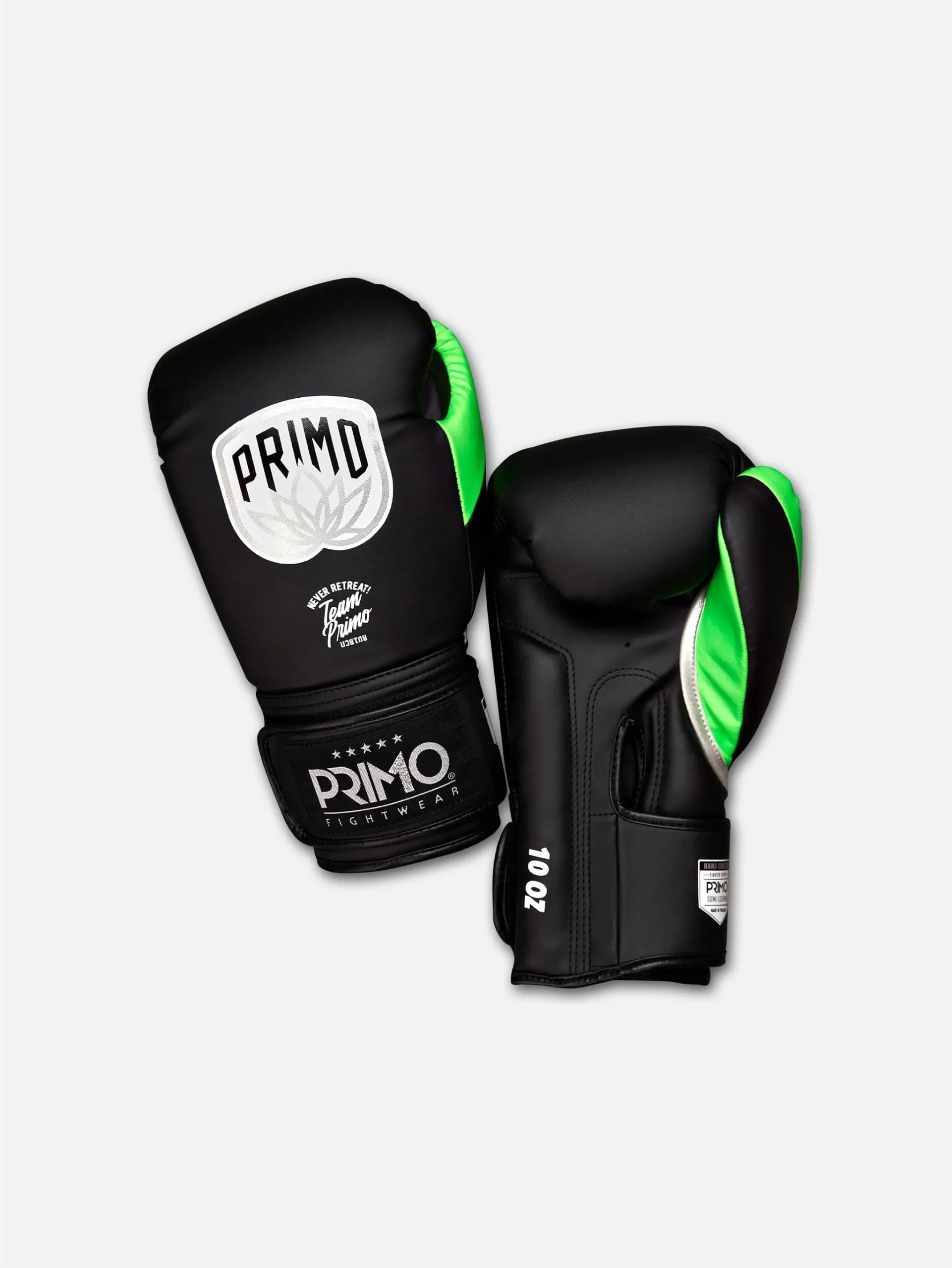 primo-fight-wear-official-emblem-2-0-semi-leather-boxing-gloves-mint-67222392537316 Guante de boxeo de cuero semifino Emblem 2.0 - Mint - Imagen 1
