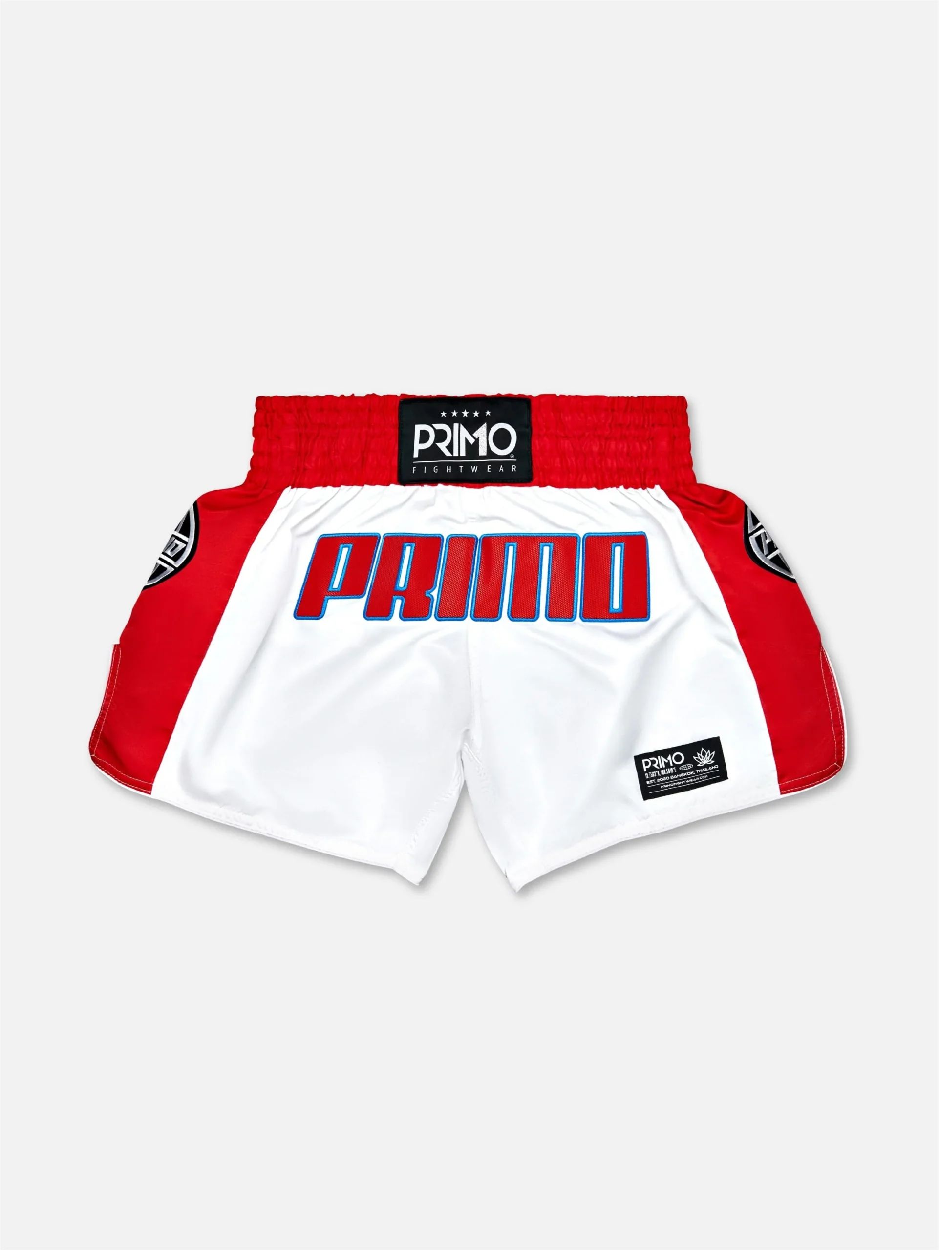 primo-fight-wear-official-muay-thai-shorts-trinity-series-red-67222615785700 Shorts Muay Thai - Trinity Series - Red - Imagen 1