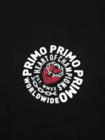 Polera Primo Heart Of Champions Cotton - Black - Imagen 4